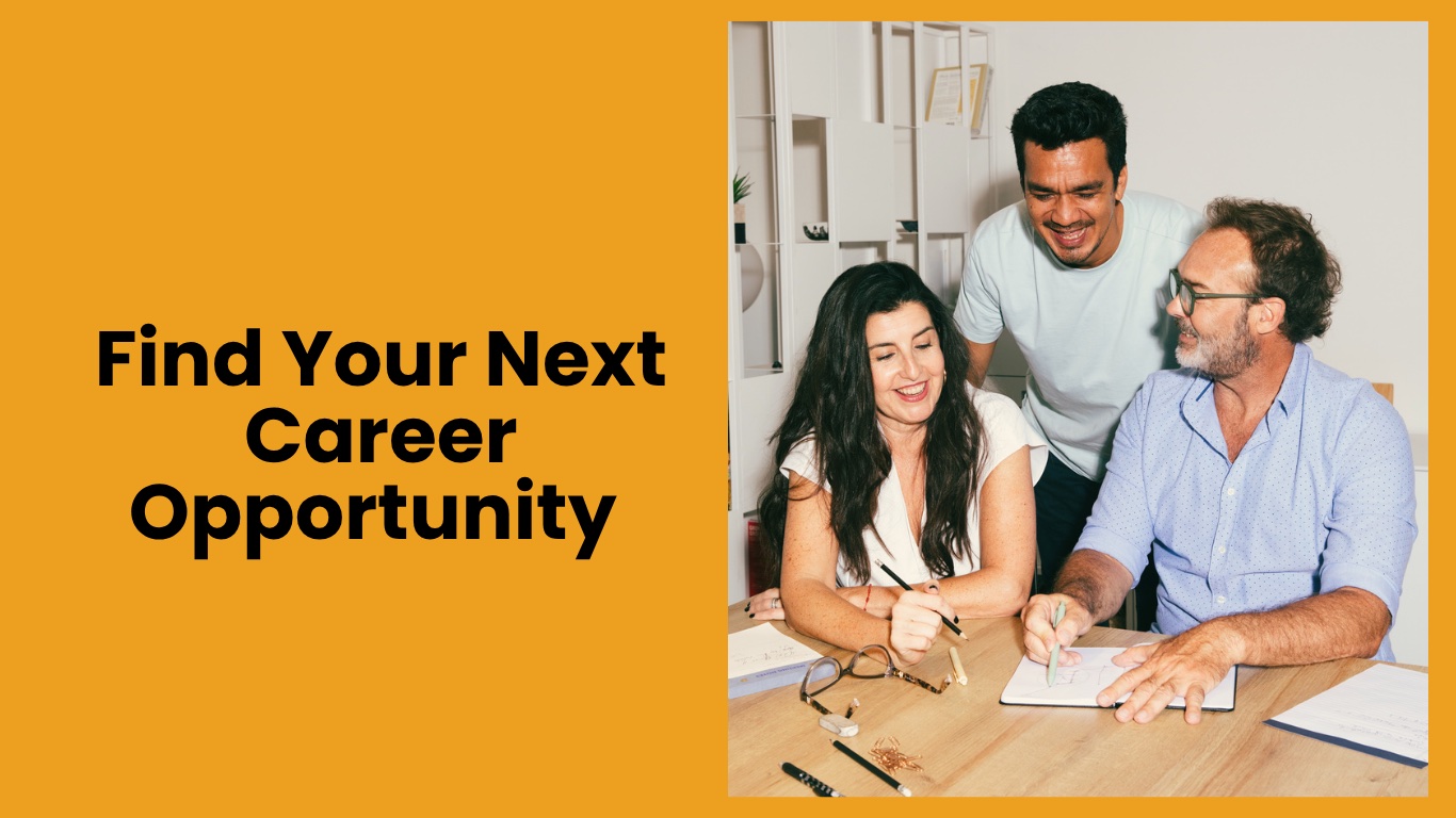 Find your next career opportunity with a collaborative team